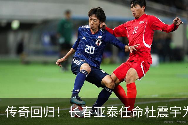 传奇回归！长春亚泰任命杜震宇为技术总监